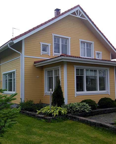 Kuva maalatusta talosta